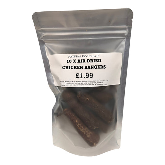 Air Dried Chicken Sausages for Dogs