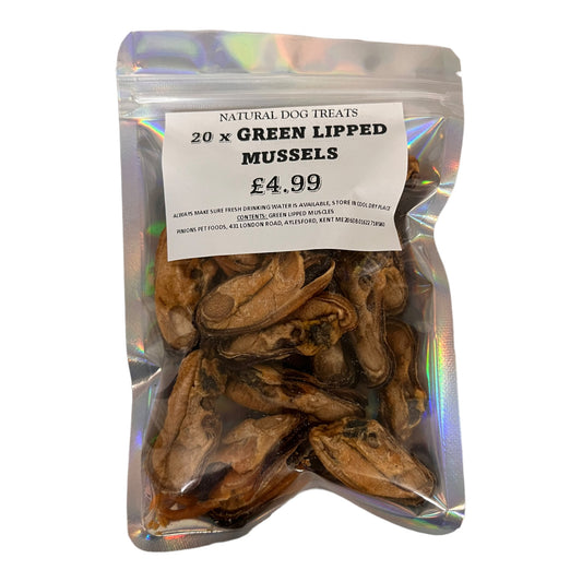 Air Dried Green Lipped Muscles For Dogs
