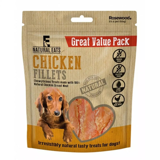 Natural Eats Chicken Fillets for Dogs