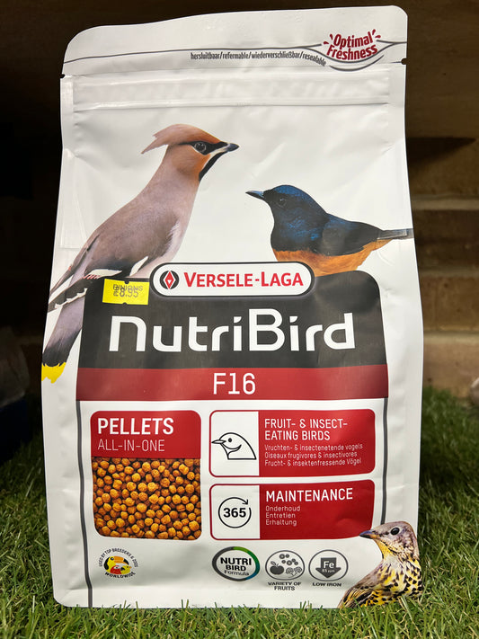 NUTRIBIRD F16 INSECT EATING BIRDS