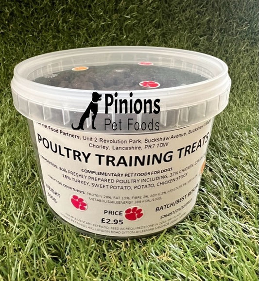 POULTRY TRAINING TREATS FOR DOGS
