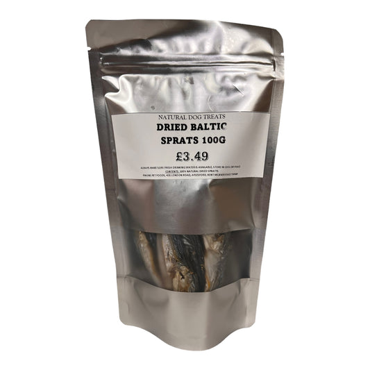 Dried Sprats For Dogs 100G