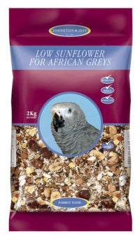 JOHNSTON & JEFF AFRICAN GREY PARROT MIX