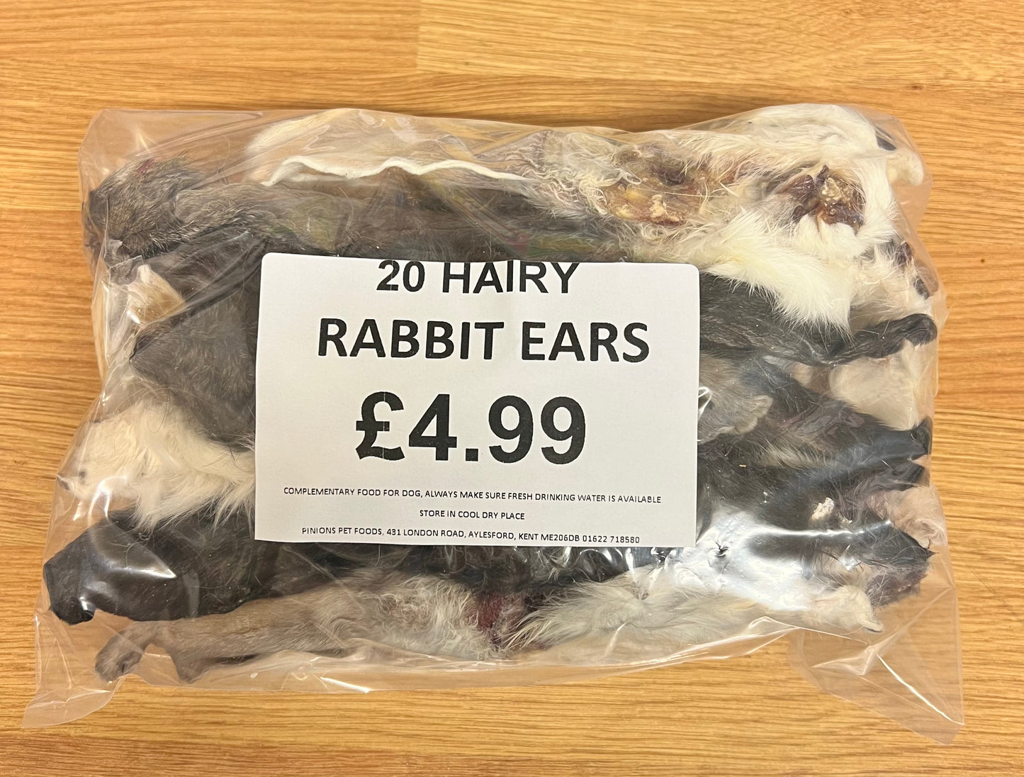 20 Pack Hairy Rabbit Ears