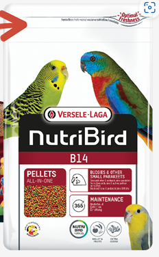 NUTRIBIRD B14 FOOD FOR BUDGIES 800G