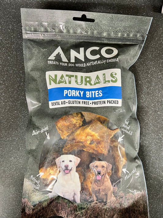 Anco Porky Bites Natural Dog Treats